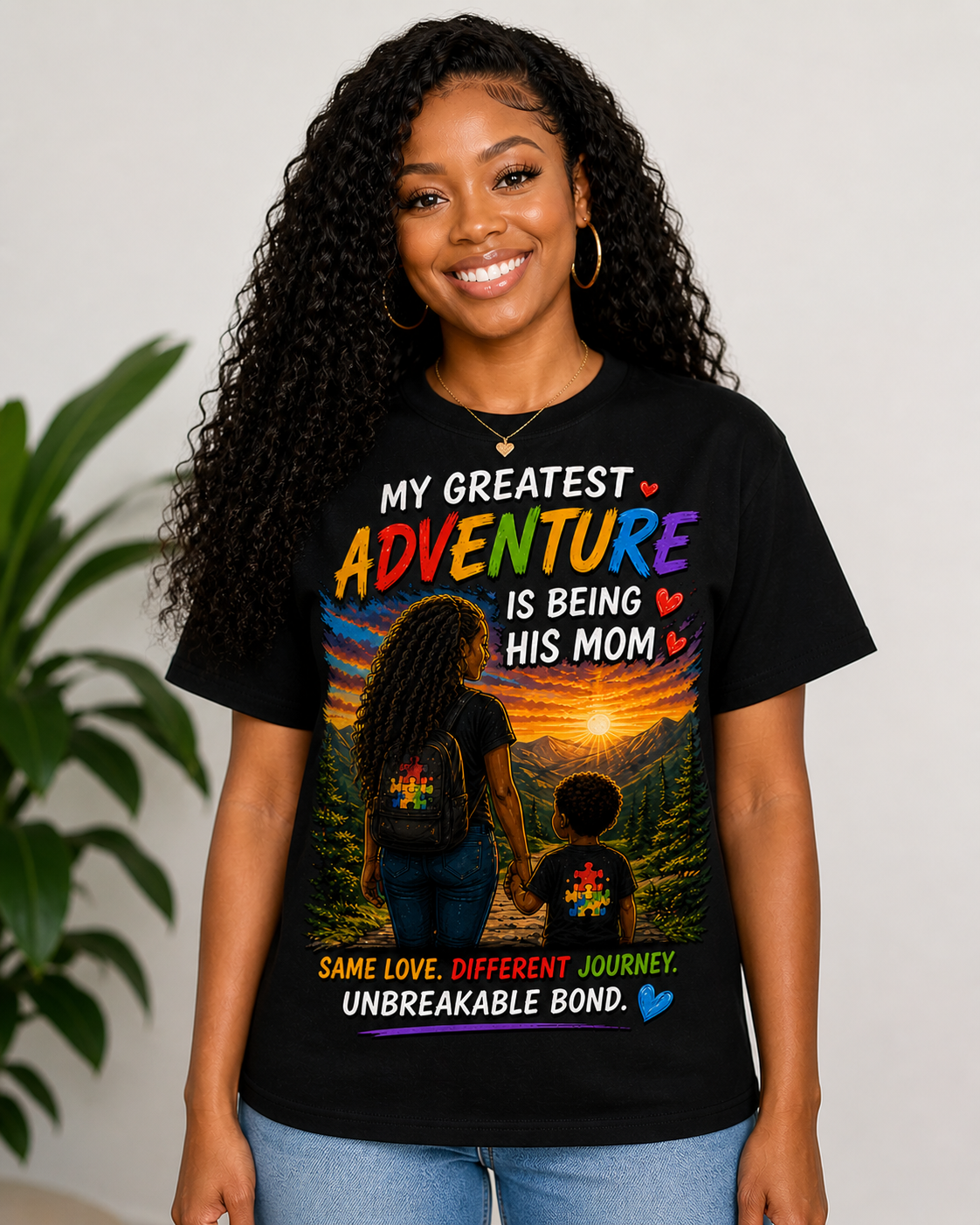 My Greatest Adventure Is Being His Mom Tee