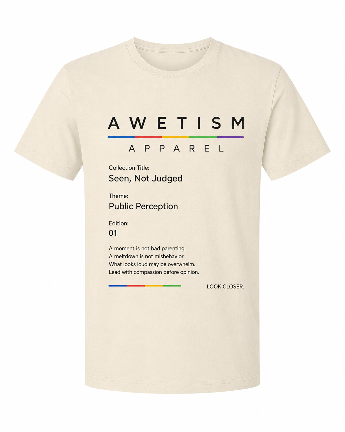 Seen, Not Judged Tee thumbnail 3