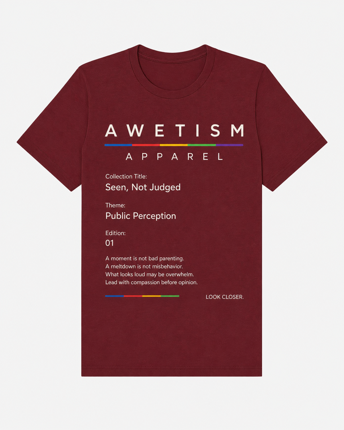 Seen, Not Judged Tee thumbnail 8