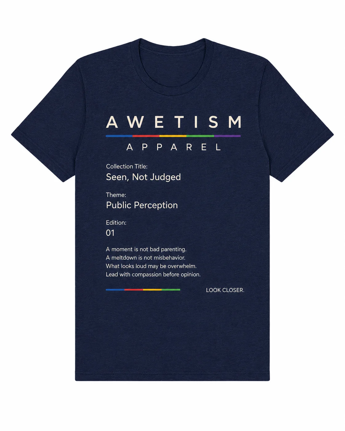 Seen, Not Judged Tee image 5