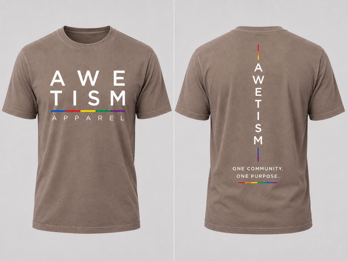 Awetism Apparel “Bold Block” Graphic Tee thumbnail 5