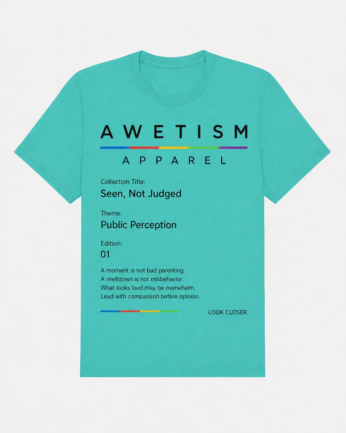 Seen, Not Judged Tee image 7