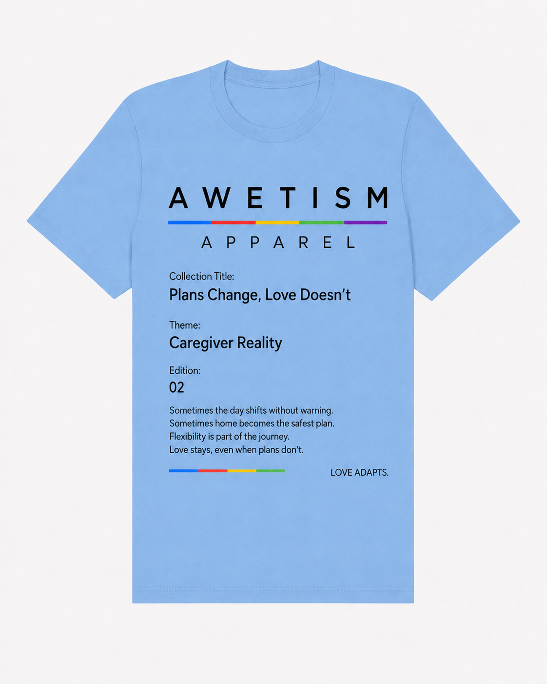 Plans Change, Love Doesn't Graphic Tee thumbnail 10