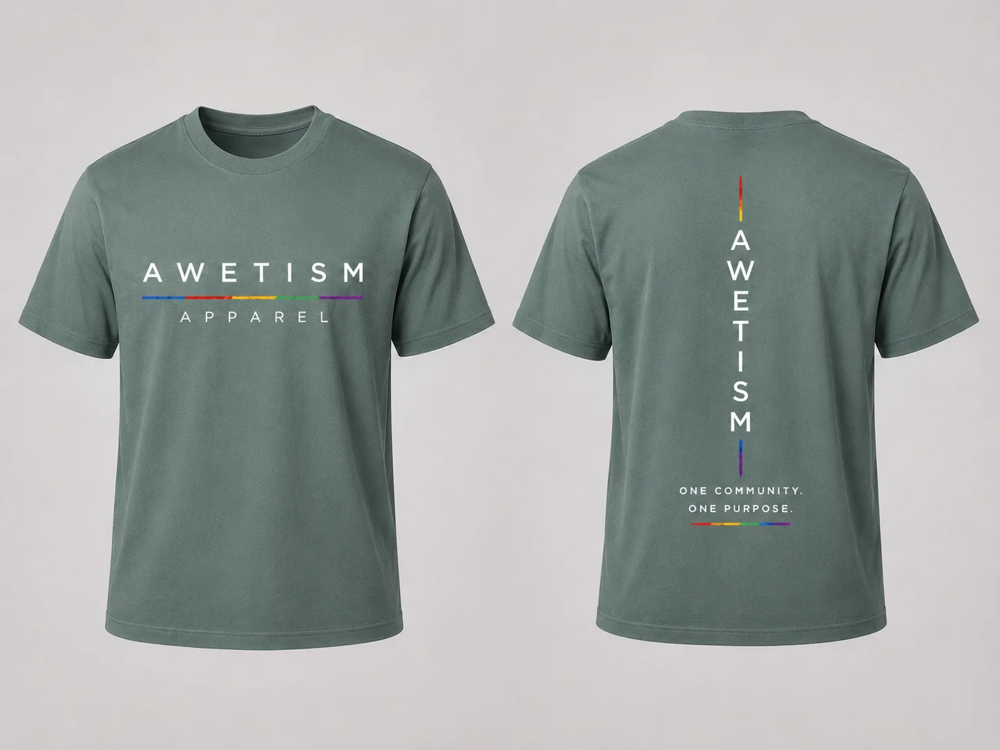 Signature Spectrum Graphic Pigment Dye Tee thumbnail 2