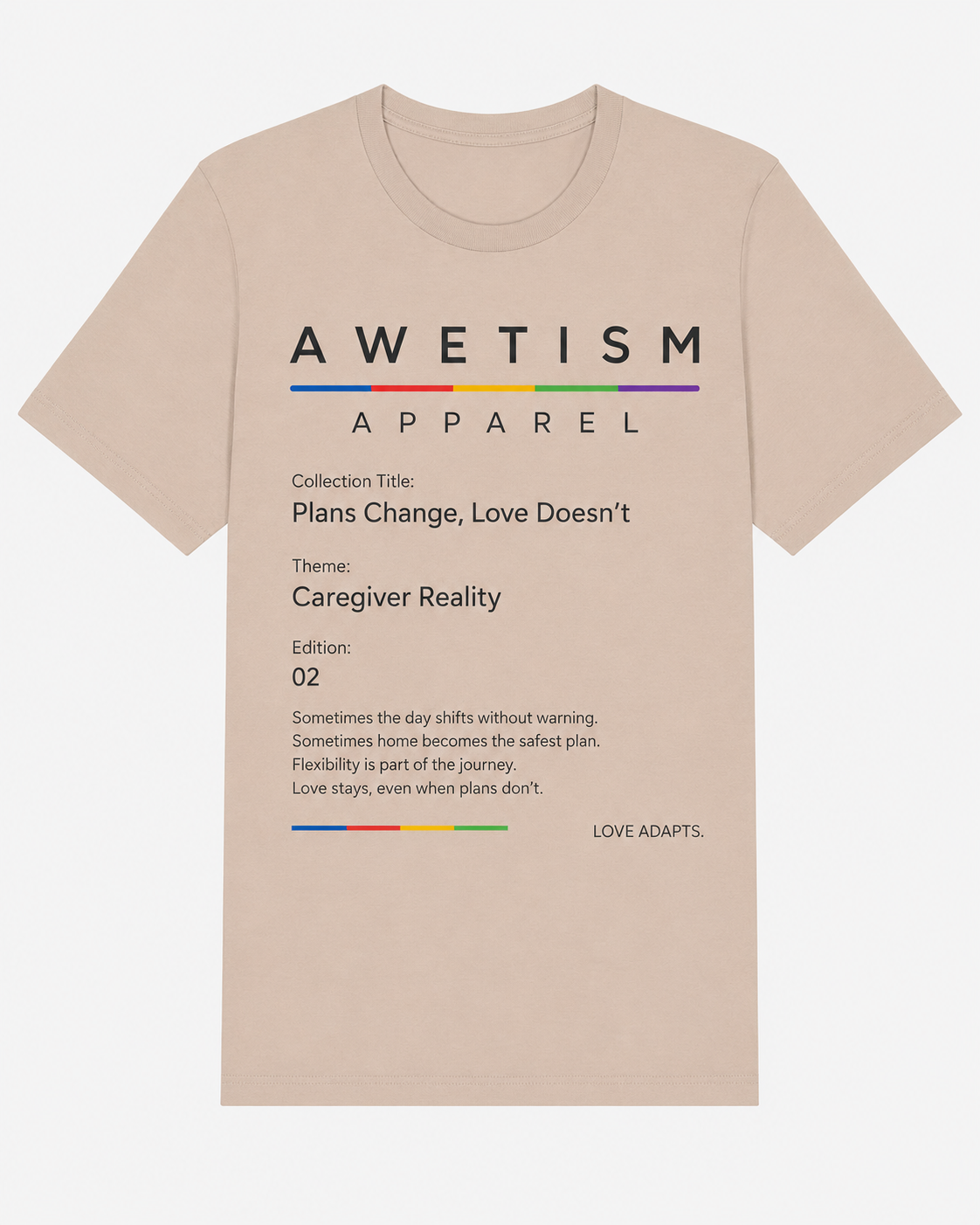 Plans Change, Love Doesn't Graphic Tee thumbnail 2