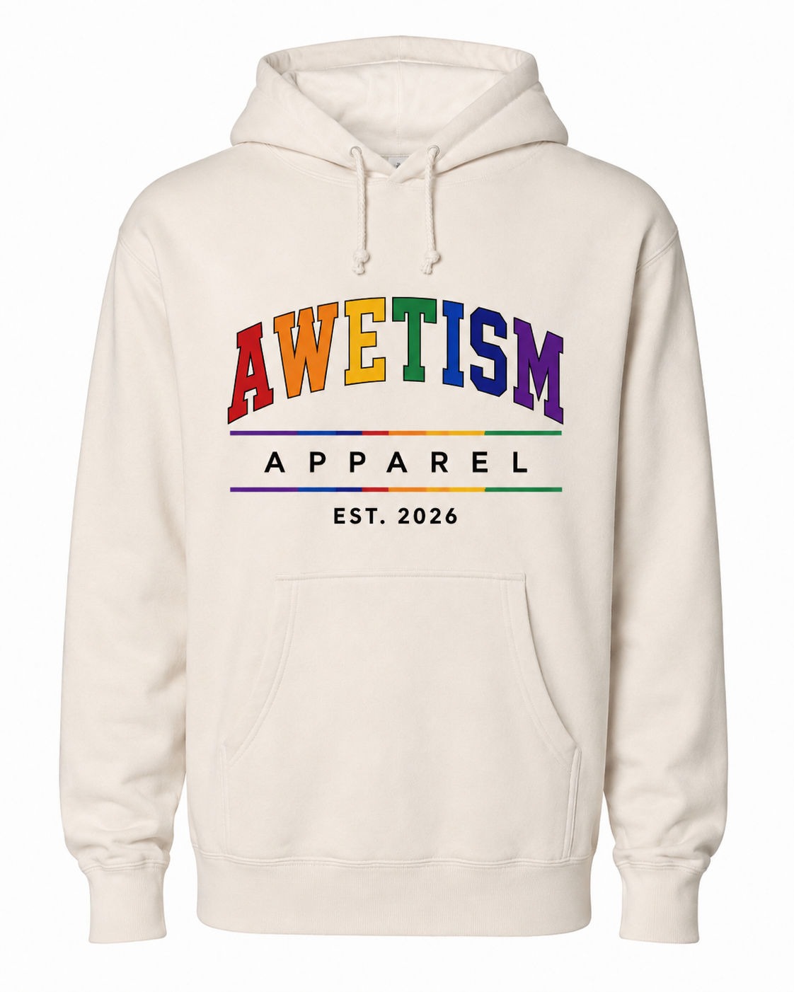 Classic Awetism Varsity Hoodie thumbnail 3