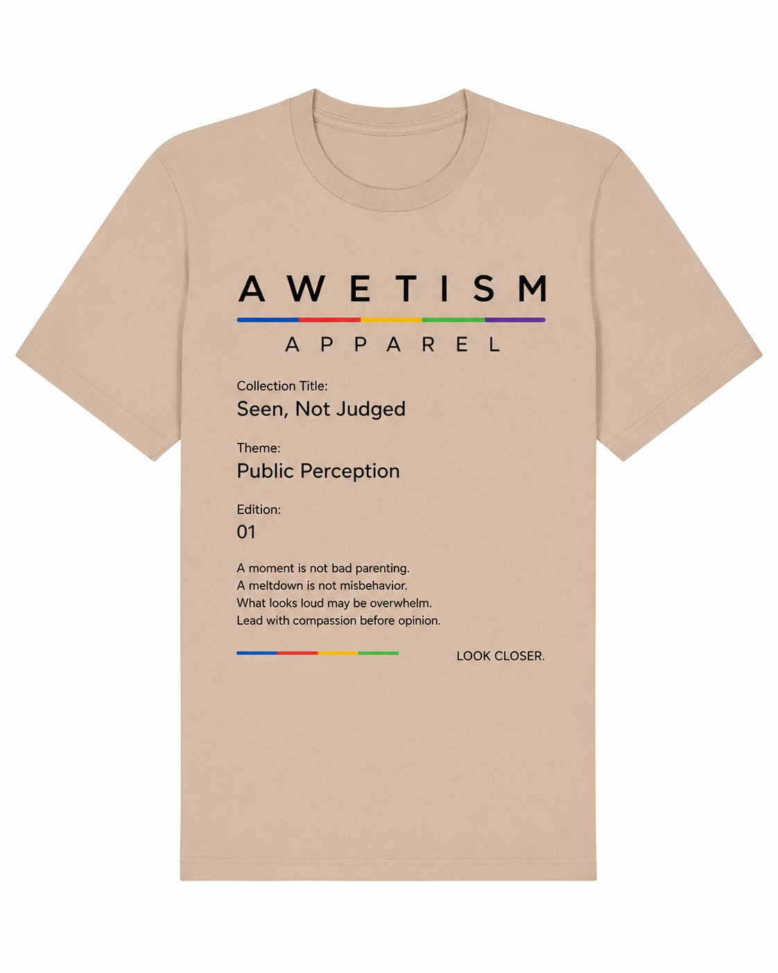 Seen, Not Judged Tee