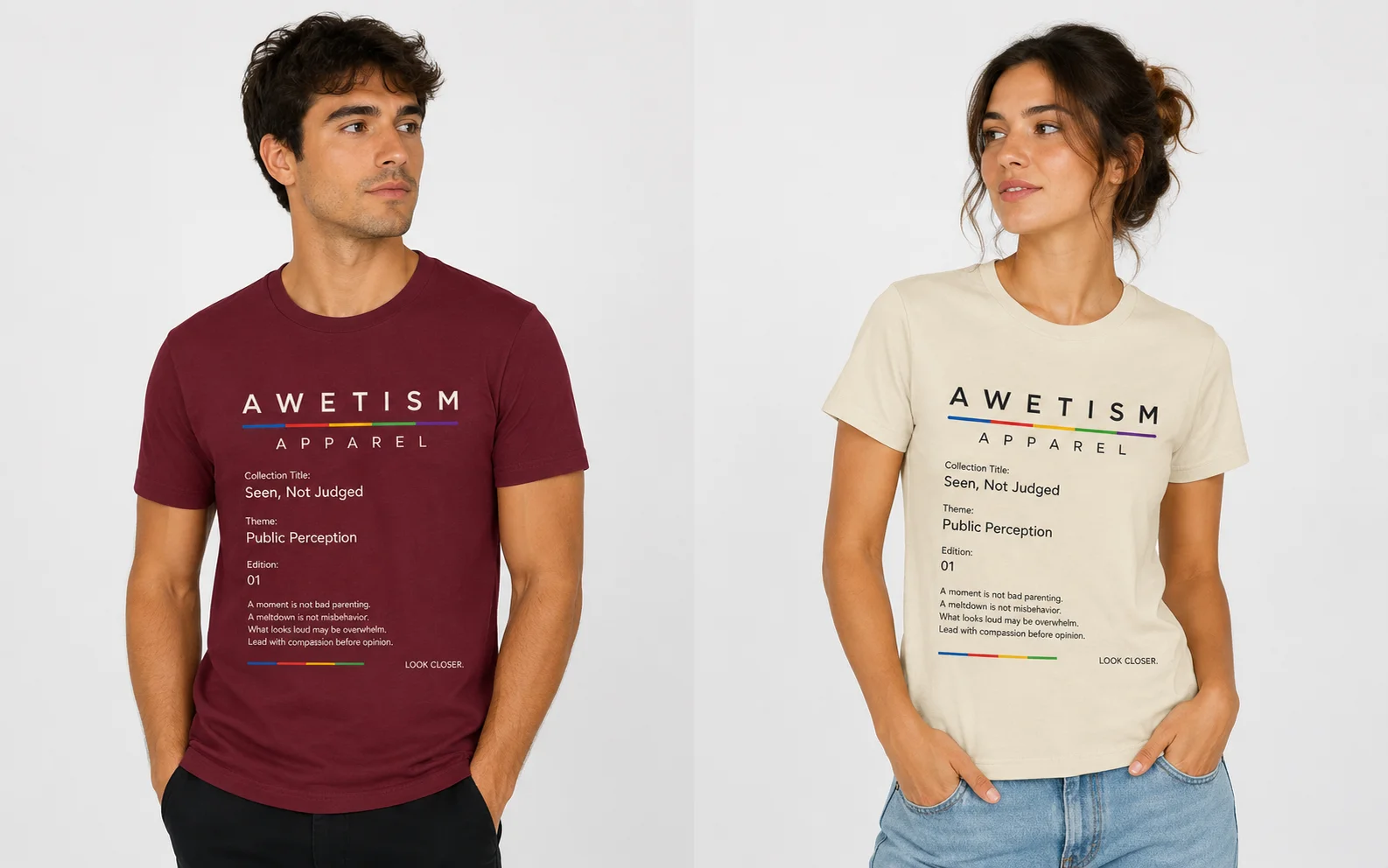 Seen, Not Judged Tee image 1