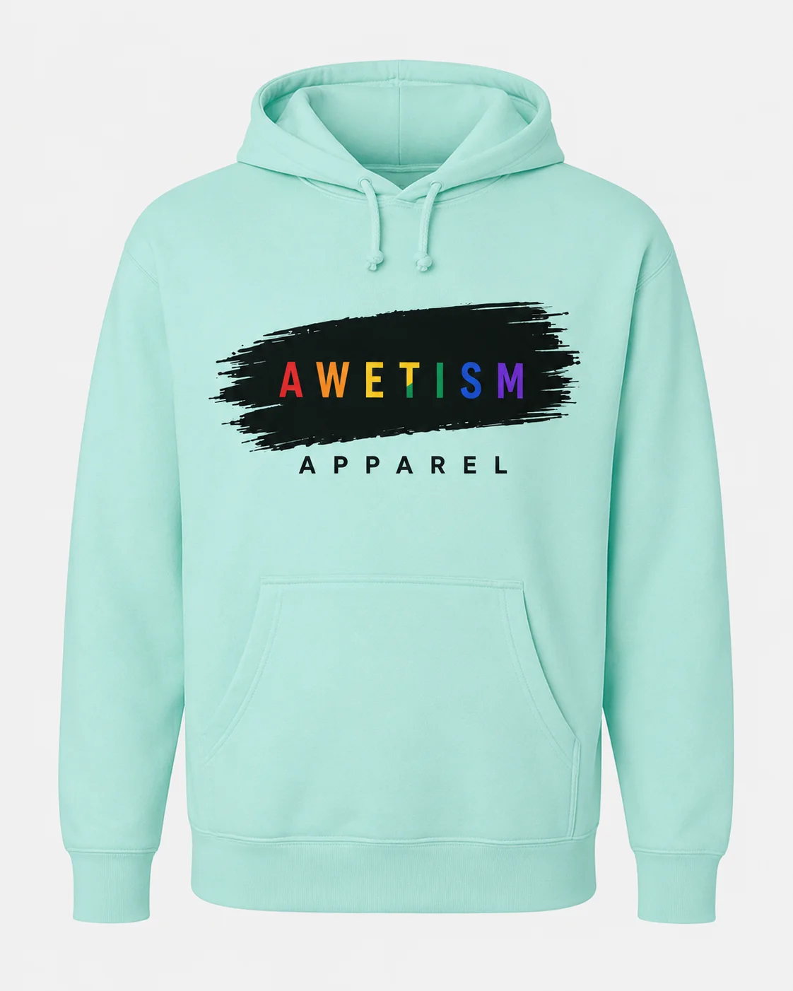 Bold Spectrum Brushstroke Hoodie image 4