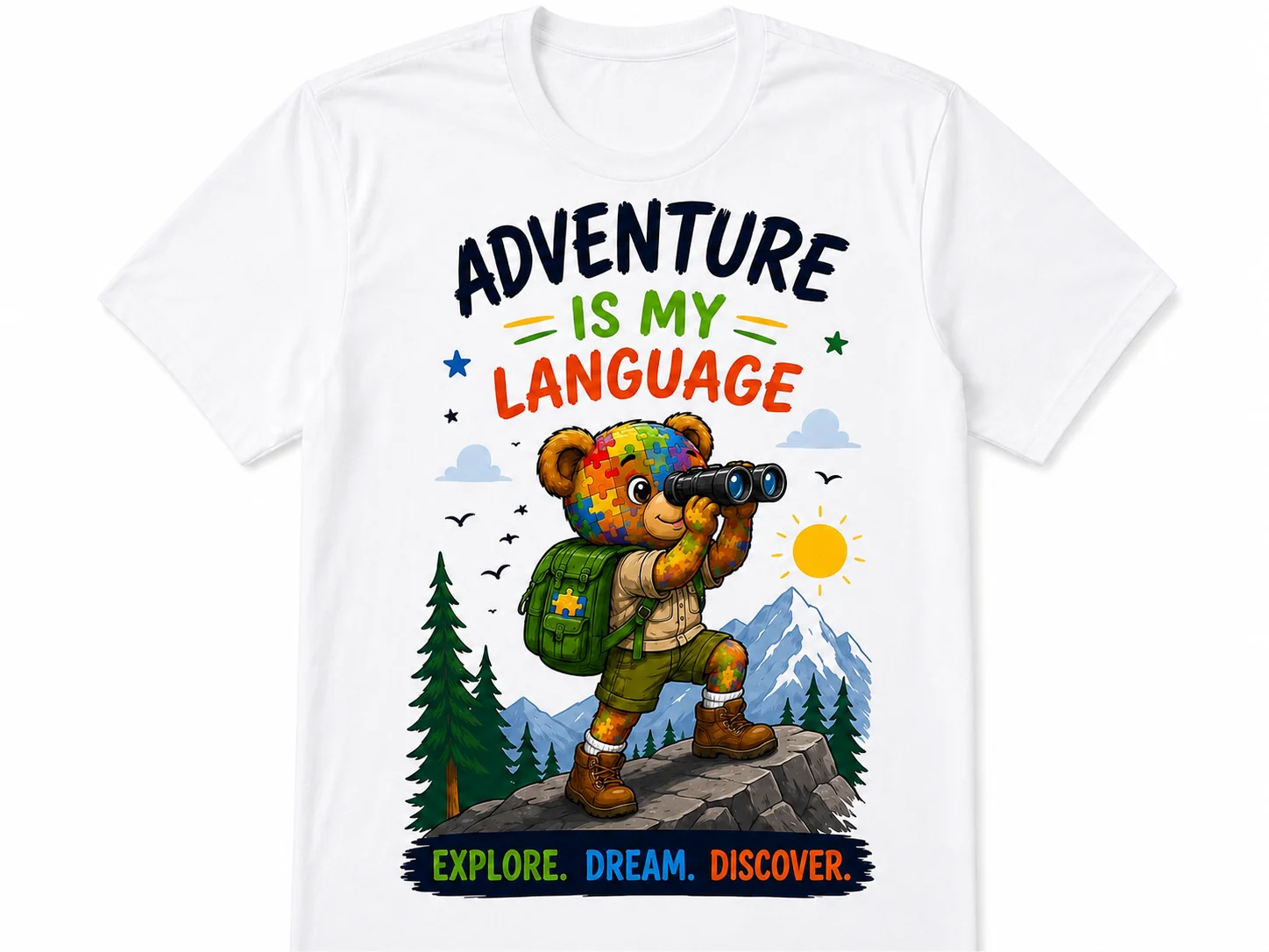 Adventure Is My Language Graphic Tee