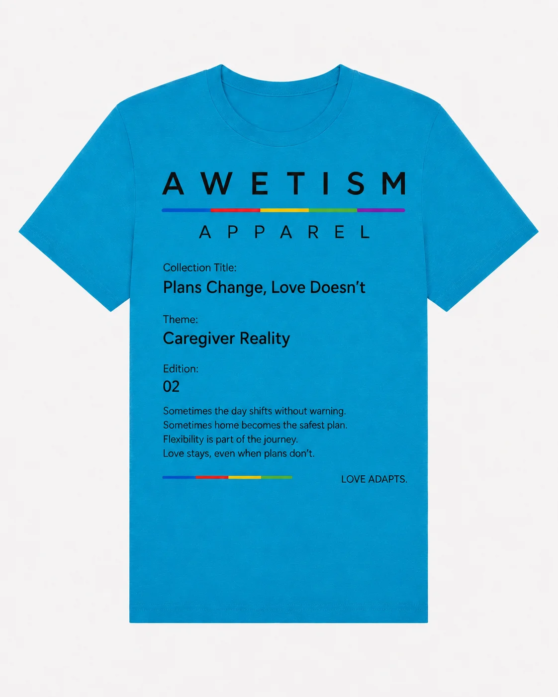 Plans Change, Love Doesn't Graphic Tee image 8
