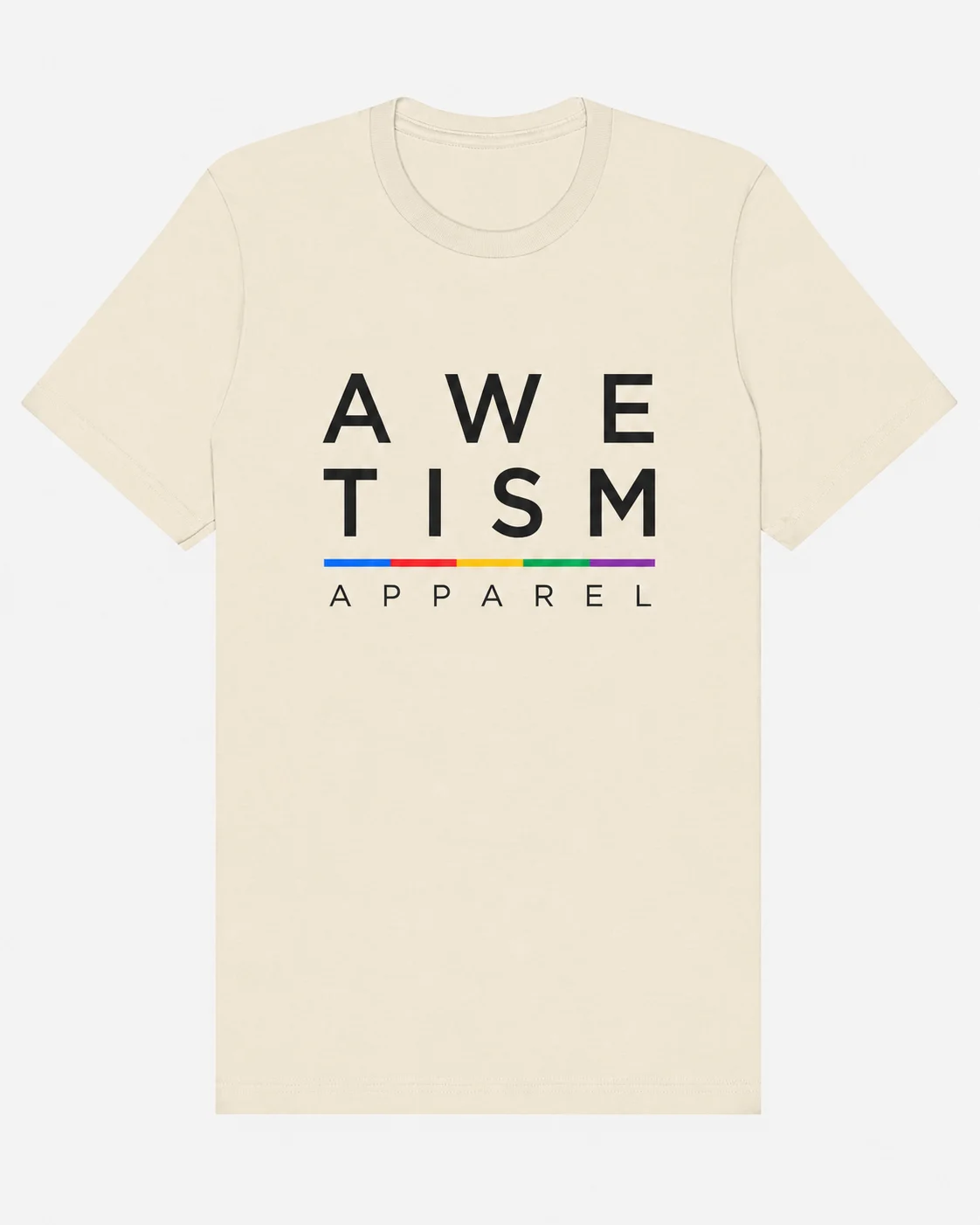 Awetism Bold Block Graphic Tee image 3
