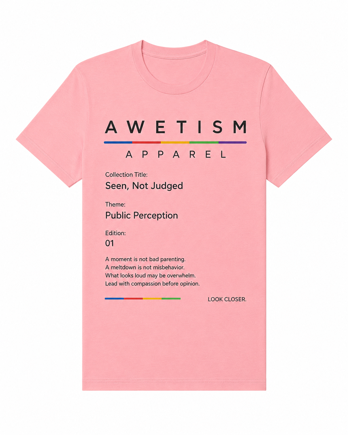Seen, Not Judged Tee thumbnail 4