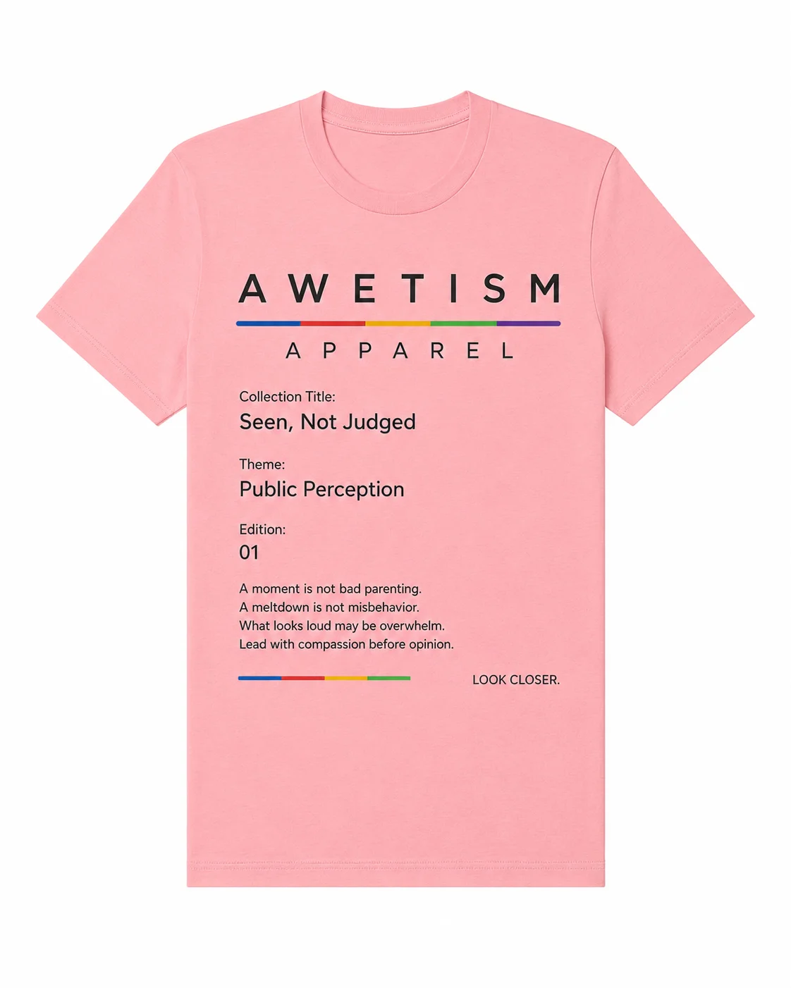 Seen, Not Judged Tee image 4