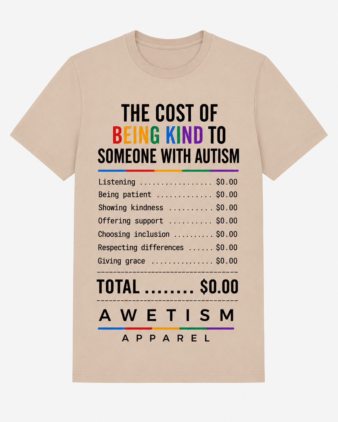 Kindness Cost Nothing Tee thumbnail 2
