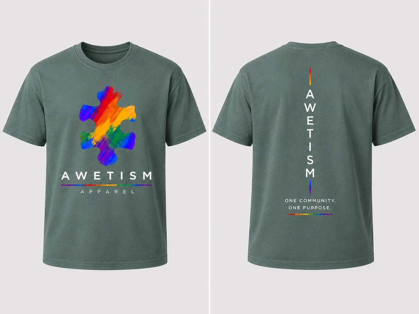 Spectrum Piece Graphic Pigment Dye Tee thumbnail 2