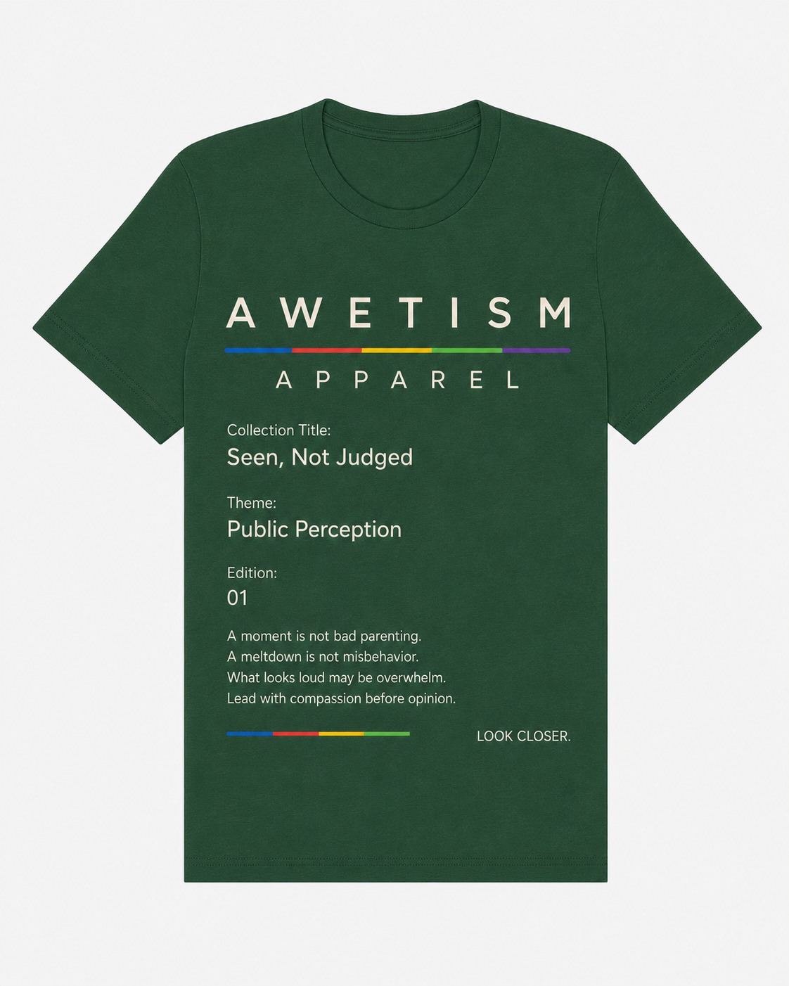Seen, Not Judged Tee