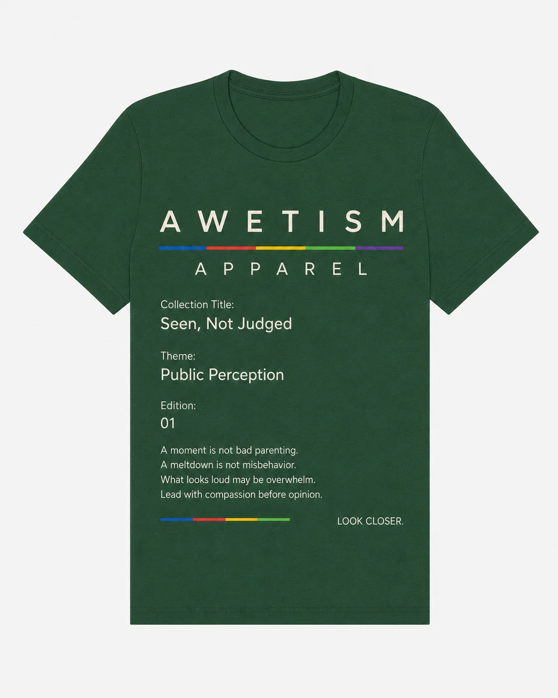 Seen, Not Judged Tee