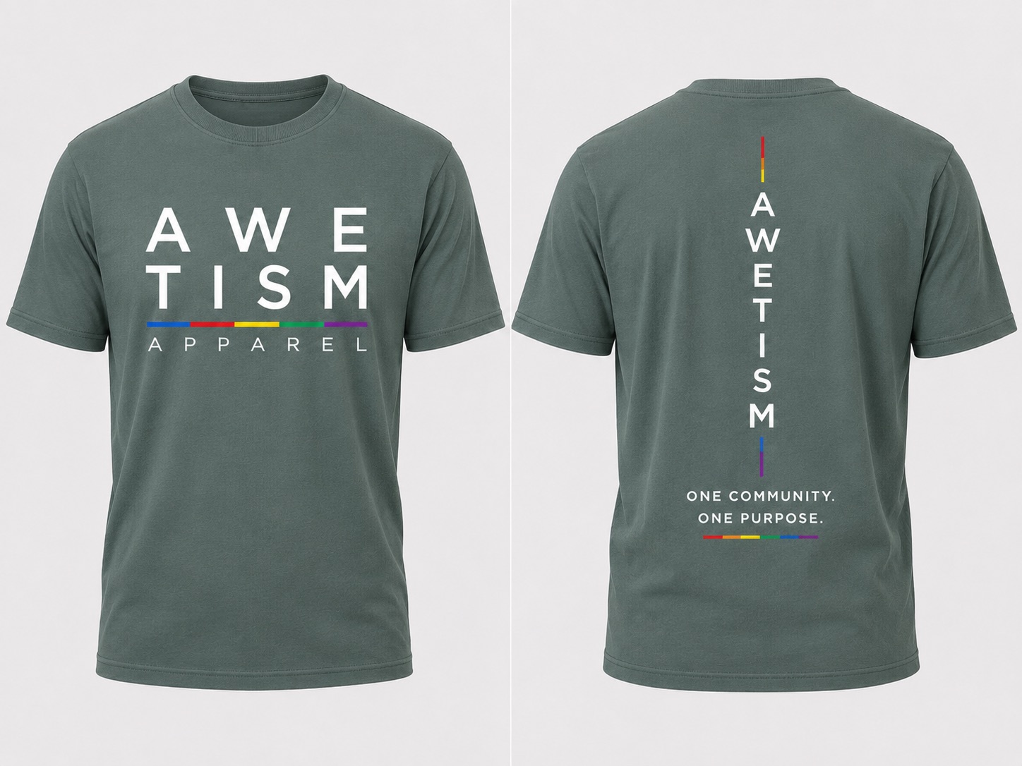 Awetism Apparel “Bold Block” Graphic Tee image 16