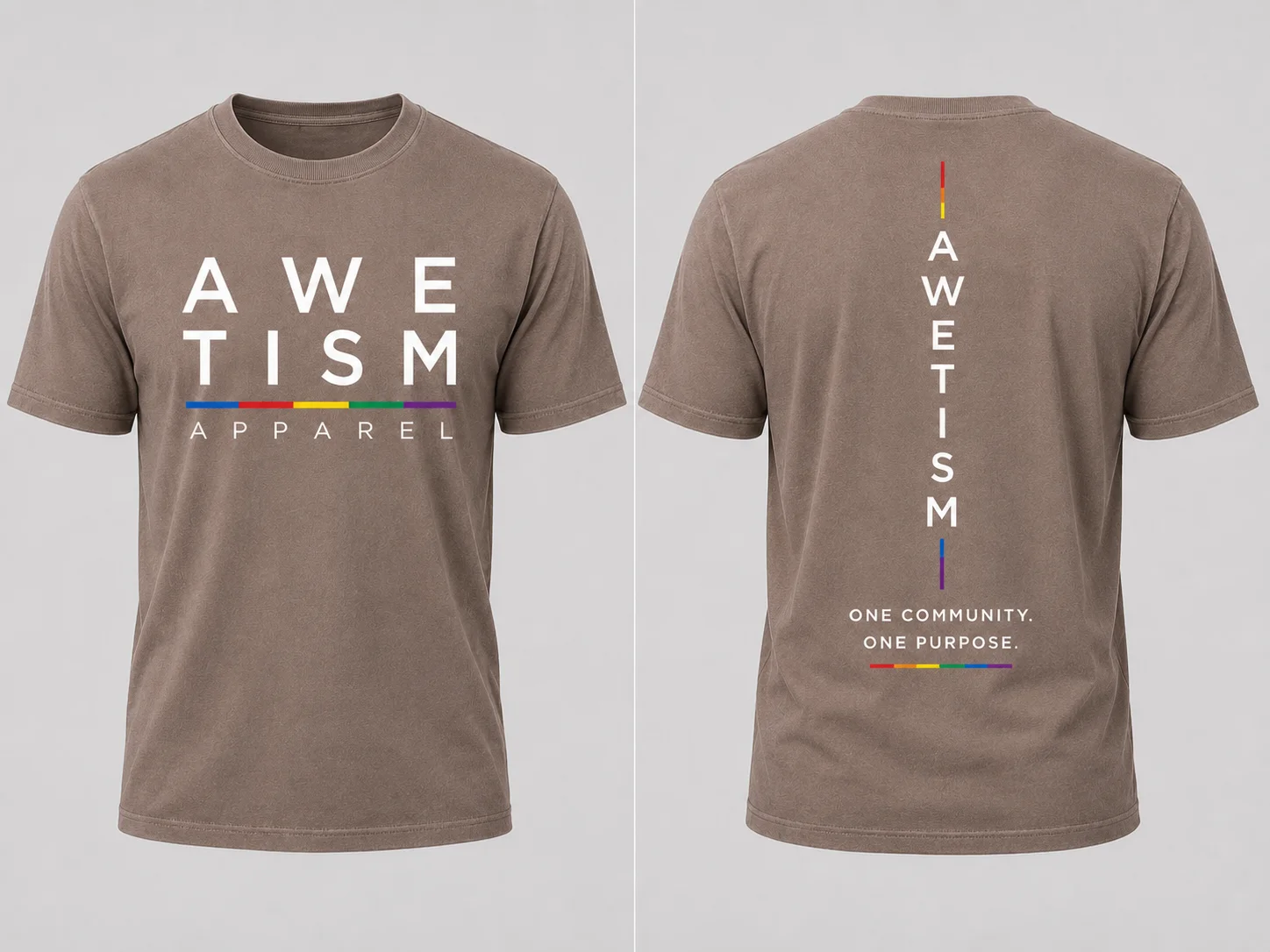 Awetism Apparel “Bold Block” Graphic Tee image 23