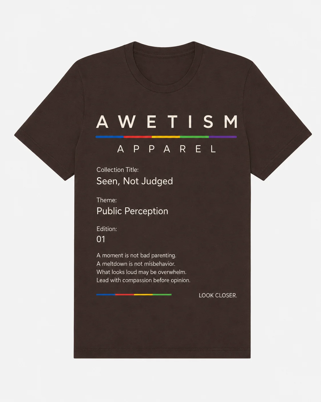 Seen, Not Judged Tee image 12