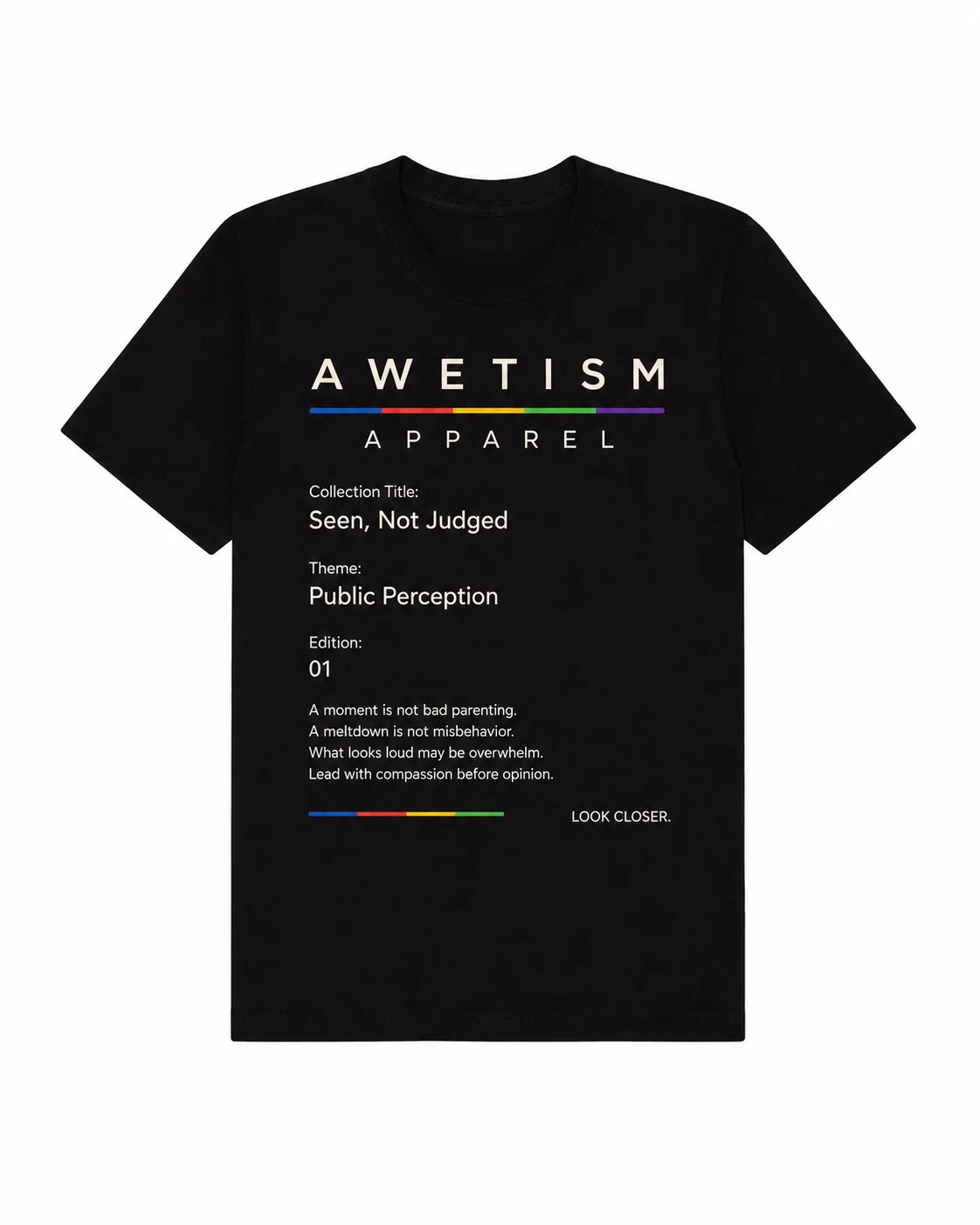Seen, Not Judged Tee image 11
