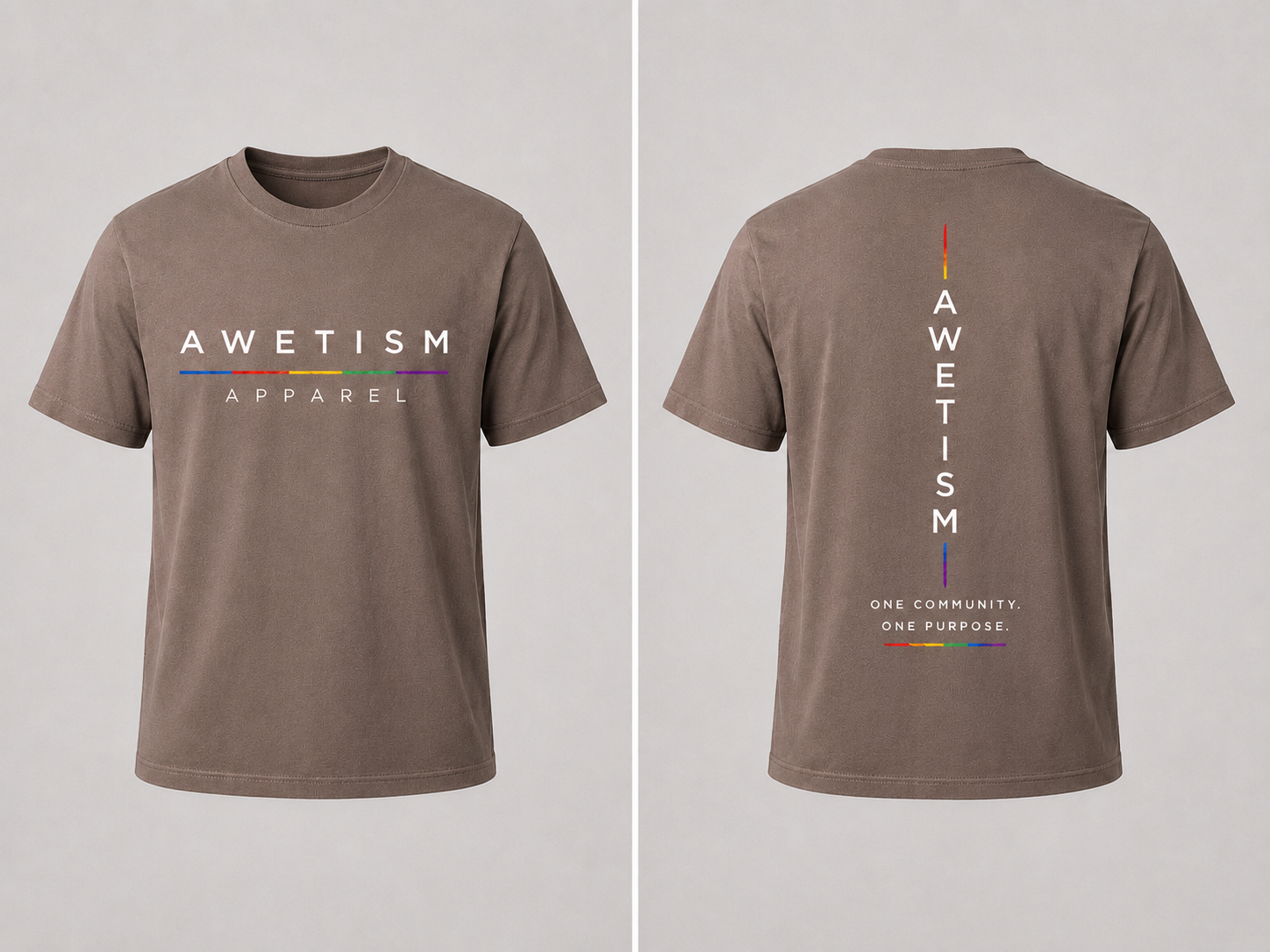 Awetism Apparel “Signature Spectrum” Graphic Tee image 10