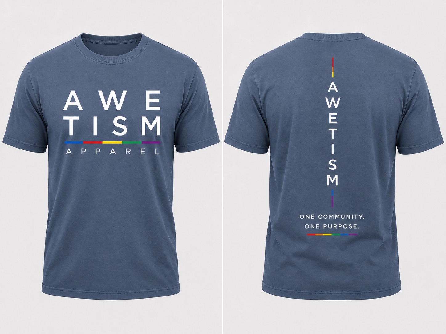 Awetism Apparel “Bold Block” Graphic Tee image 14