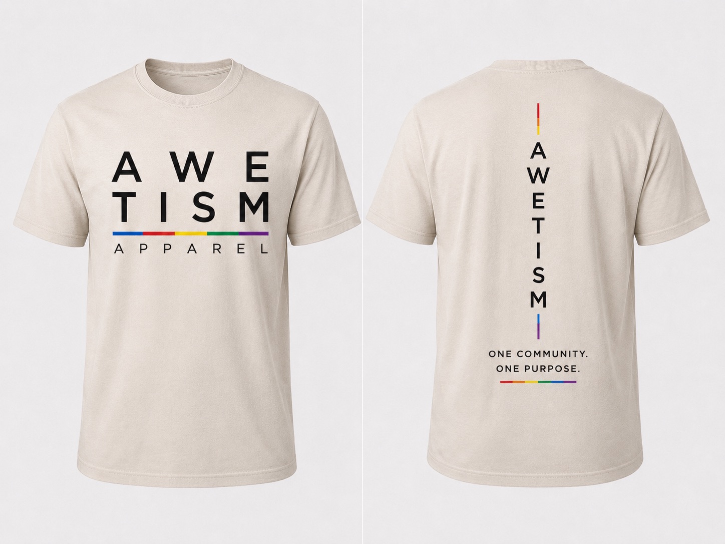 Awetism Apparel “Bold Block” Graphic Tee image 15