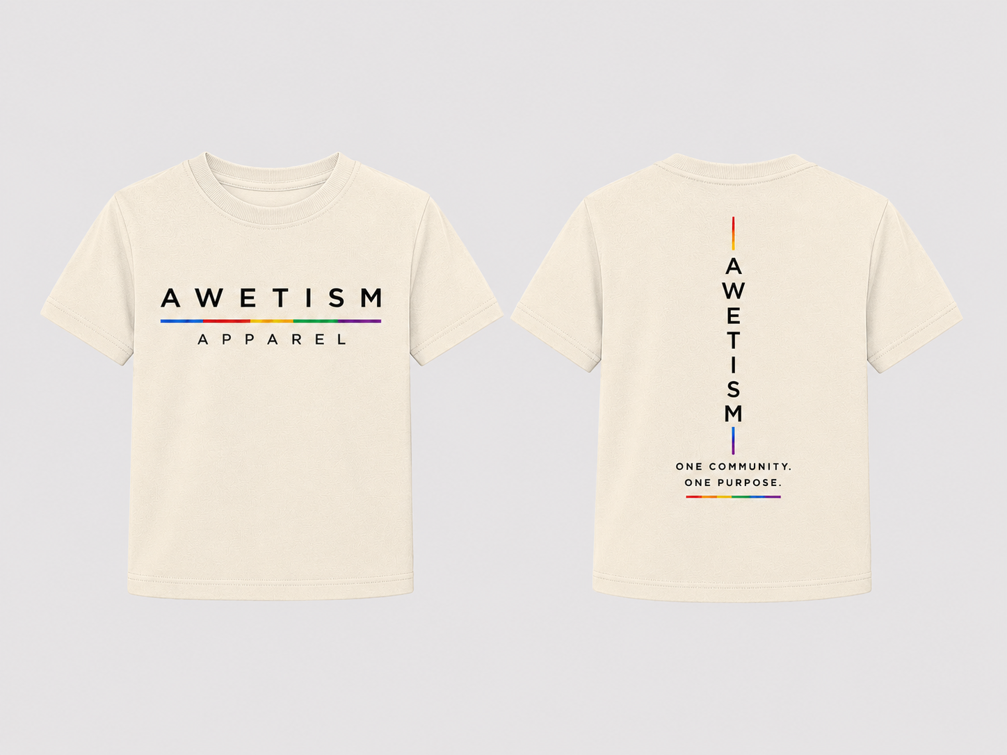 Awetism Apparel “Signature Spectrum” Graphic Tee image 8