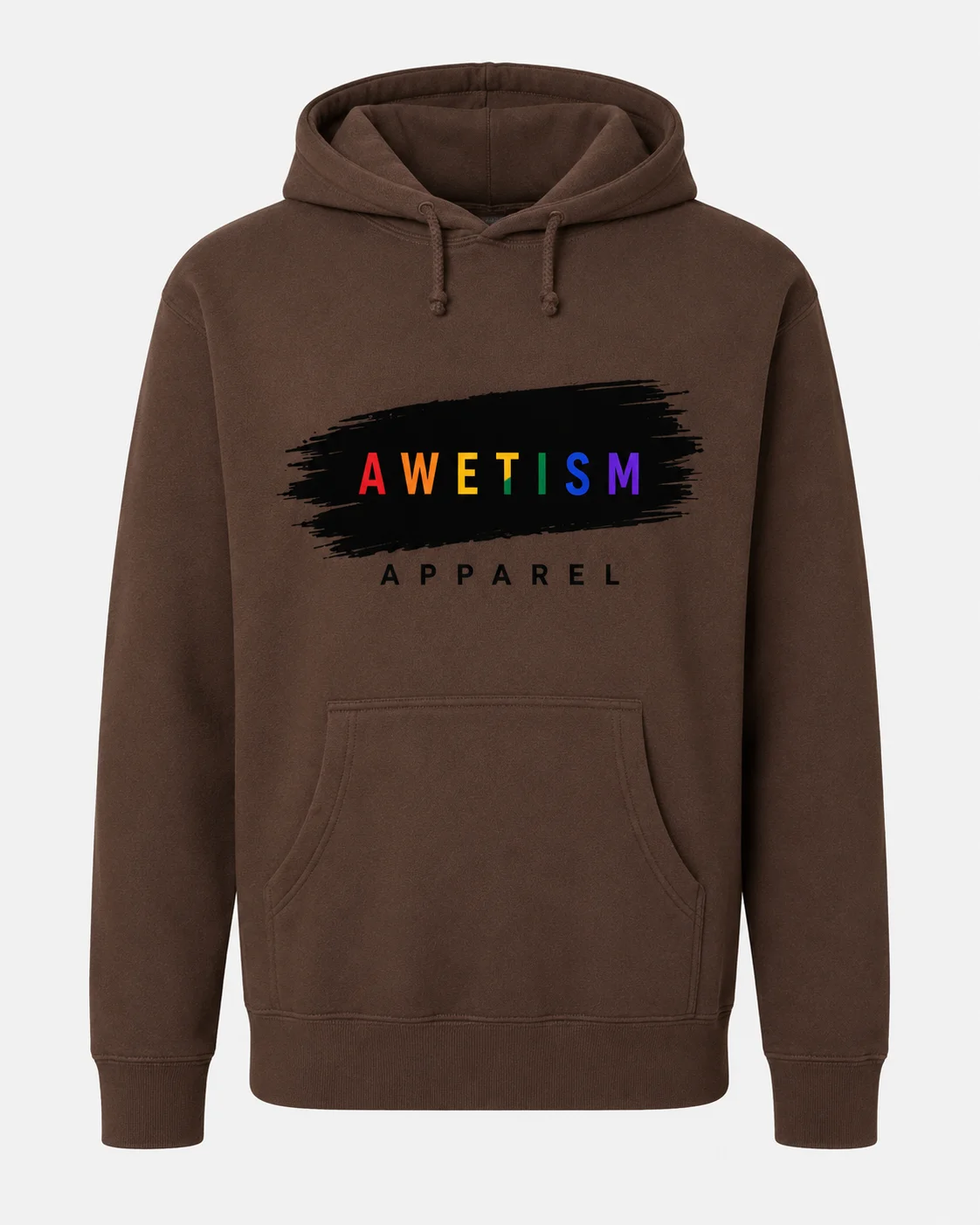 Bold Spectrum Brushstroke Hoodie image 11