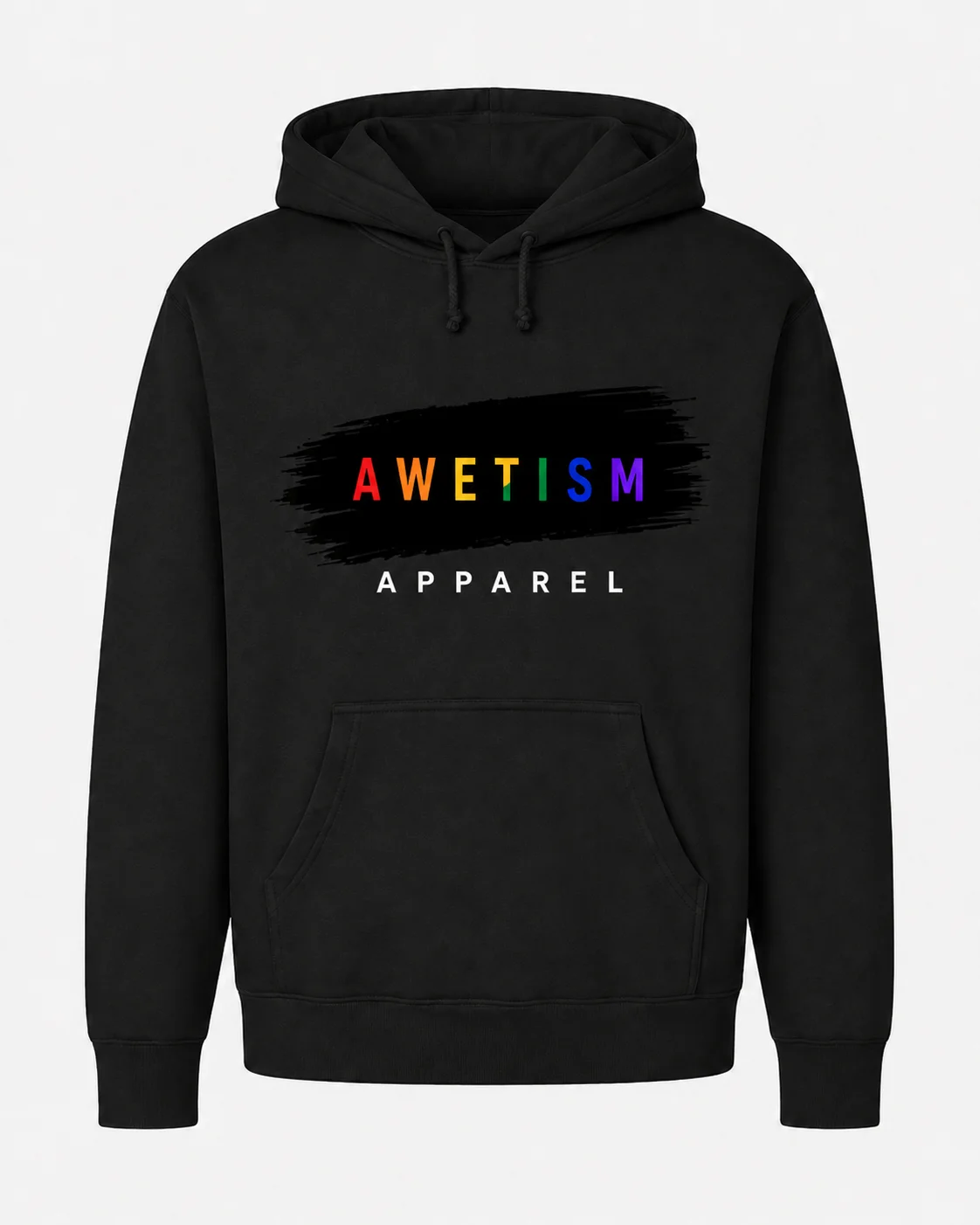 Bold Spectrum Brushstroke Hoodie image 9